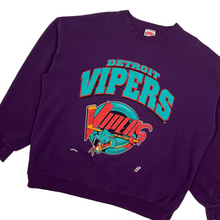 Load image into Gallery viewer, Detroit Vipers Hockey Crewneck Sweatshirt - Size XL
