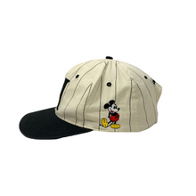 Load image into Gallery viewer, Mickey Pinstripe Baseball Hat - Adjustable
