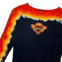 Load image into Gallery viewer, Women&#39;s Harley Davidson Tie Dye Flames Long Sleeve - Size L
