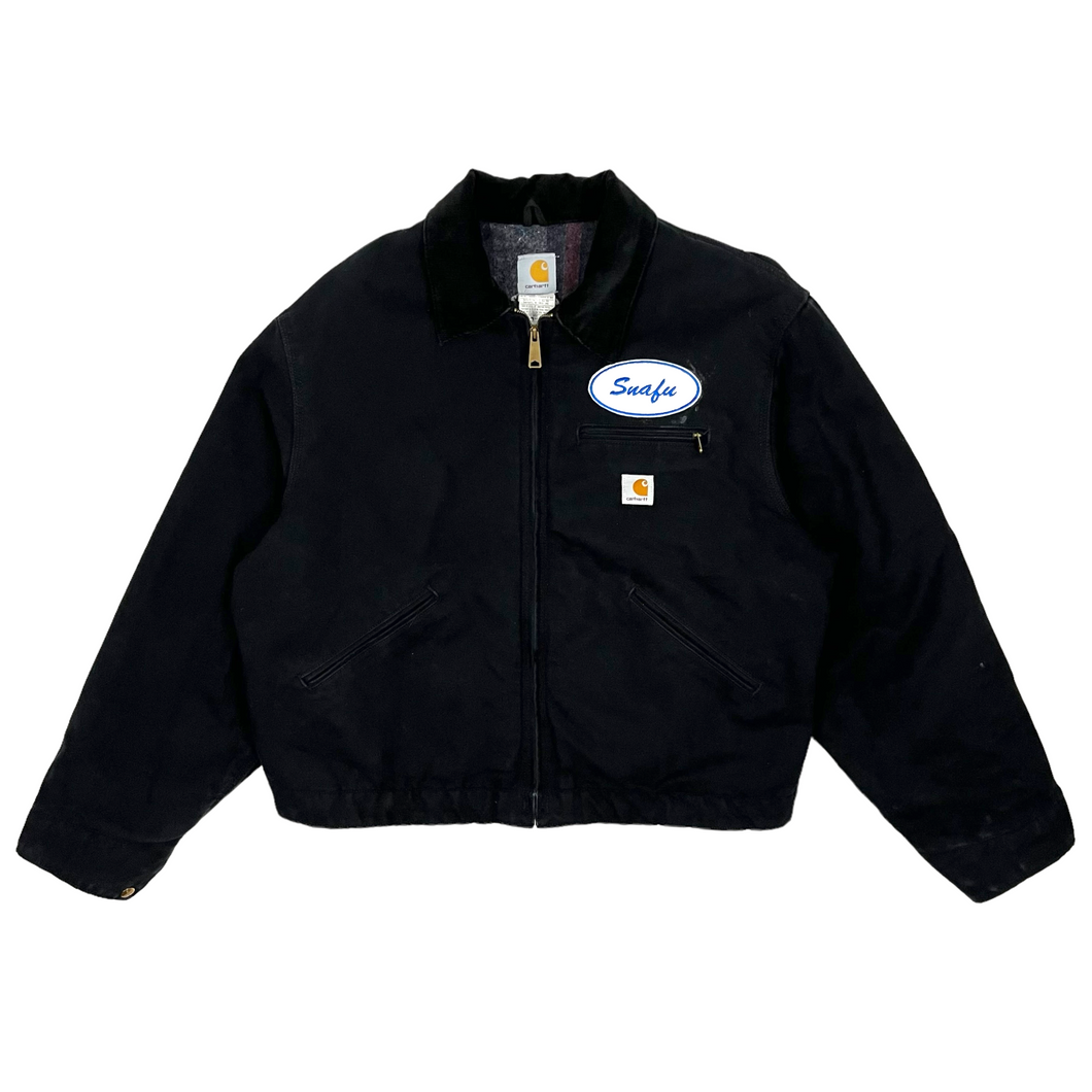 Snafu Branded Carhartt Detroit Work Jacket - Size L/XL