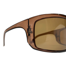 Load image into Gallery viewer, Gucci Shield Wrap Around Sunglasses - O/S
