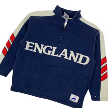 Load image into Gallery viewer, 1998 World Cup England Pullover Quarter Zip Sweatshirt - Size L
