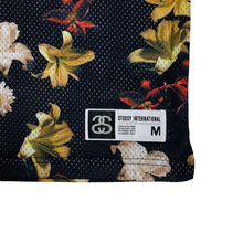 Load image into Gallery viewer, Stussy Floral Print Mesh Tank - Size L
