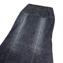 Load image into Gallery viewer, Women&#39;s Faux Denim Maxi Skirt - Size M
