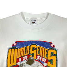 Load image into Gallery viewer, 1992 Toronto Blue Jays vs. Atlanta Braves World Series Crewneck Sweatshirt - Size L

