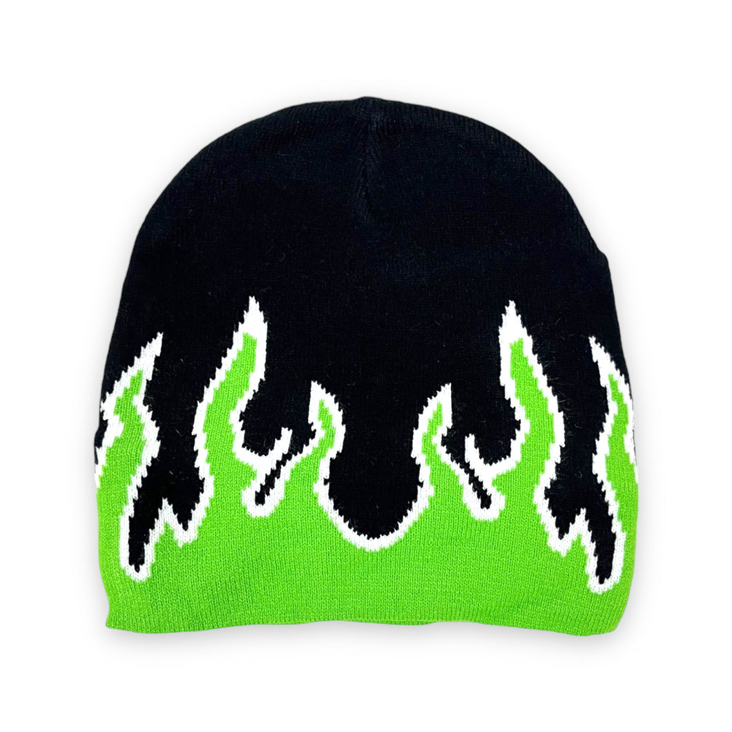 Y2K Flame Beanie - O/S