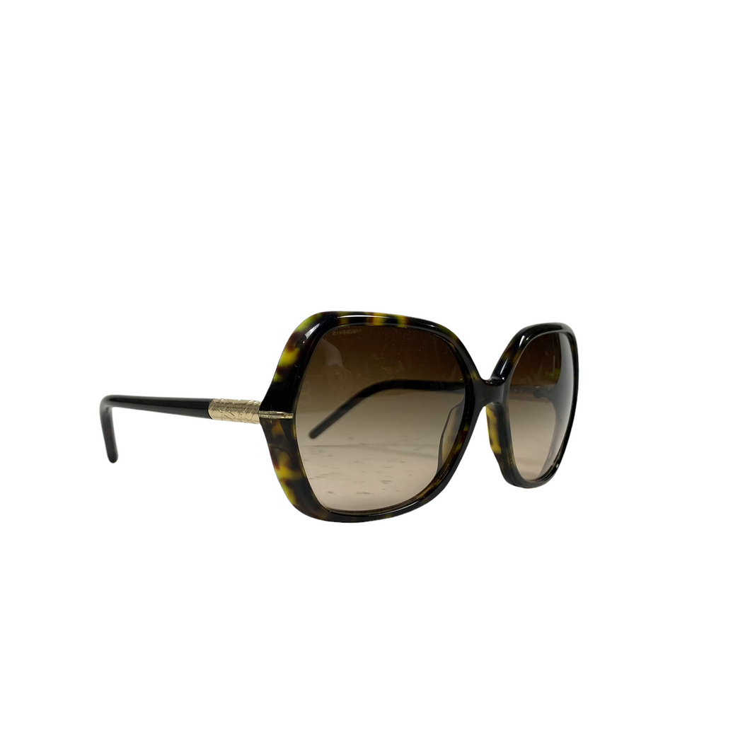 Burberry Tortoise Shell Sunglasses - O/S