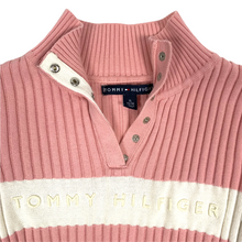 Load image into Gallery viewer, Women&#39;s Tommy Hilfiger Knit Quarter Button Sweater - Size L

