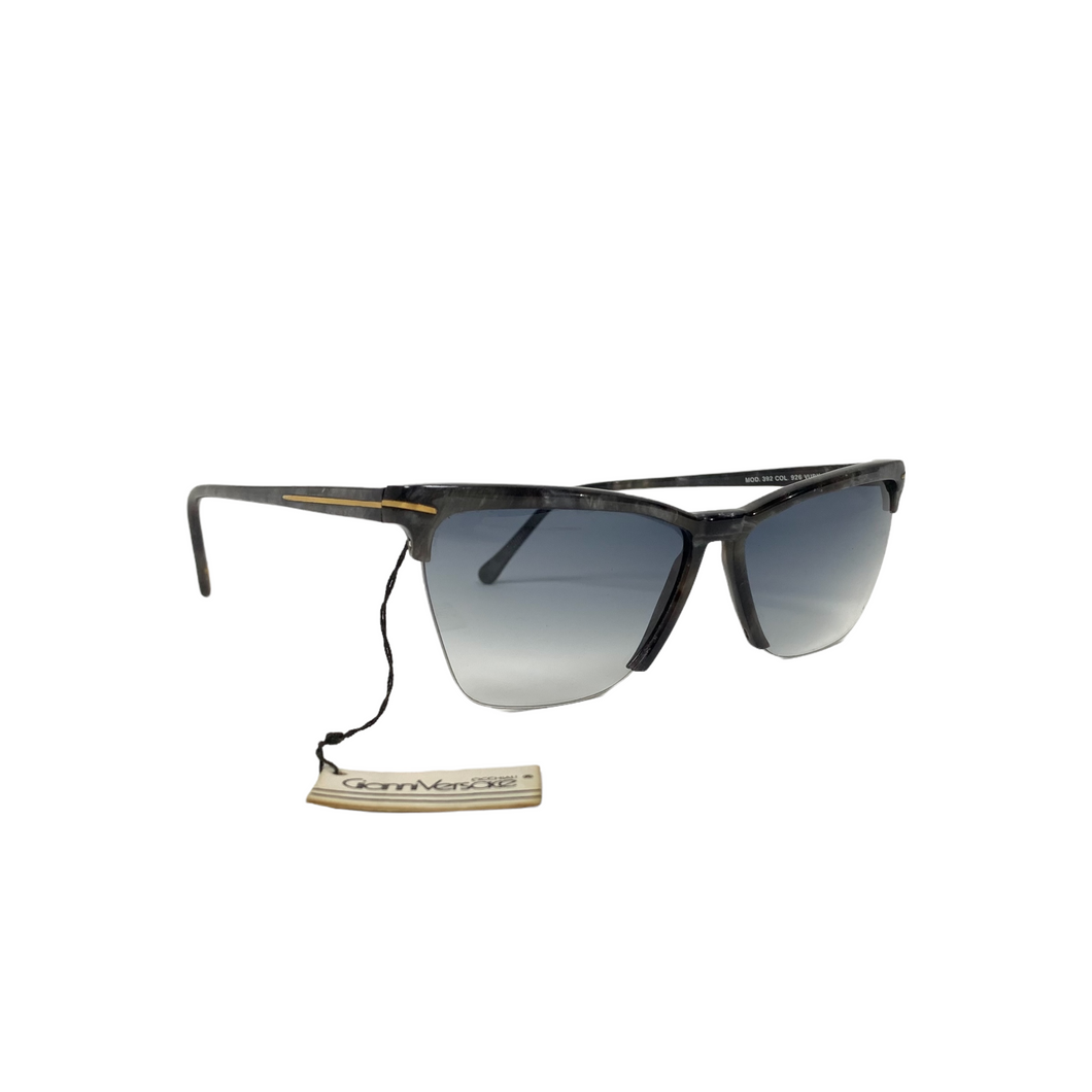 Deadstock Gianni Versace Cat Eye Sunglasses - One Size