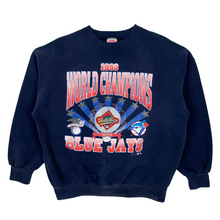Load image into Gallery viewer, 1993 Toronto Blue Jays World Champions Crewneck Sweatshirt - Size L
