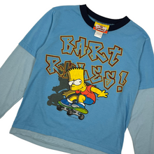 Load image into Gallery viewer, The Simposons Bart Rules Longsleeve - Size S
