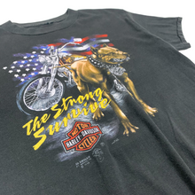 Load image into Gallery viewer, 1988 Harley Davidson 3D Emblem The Strong Survive Biker Tee - Size L
