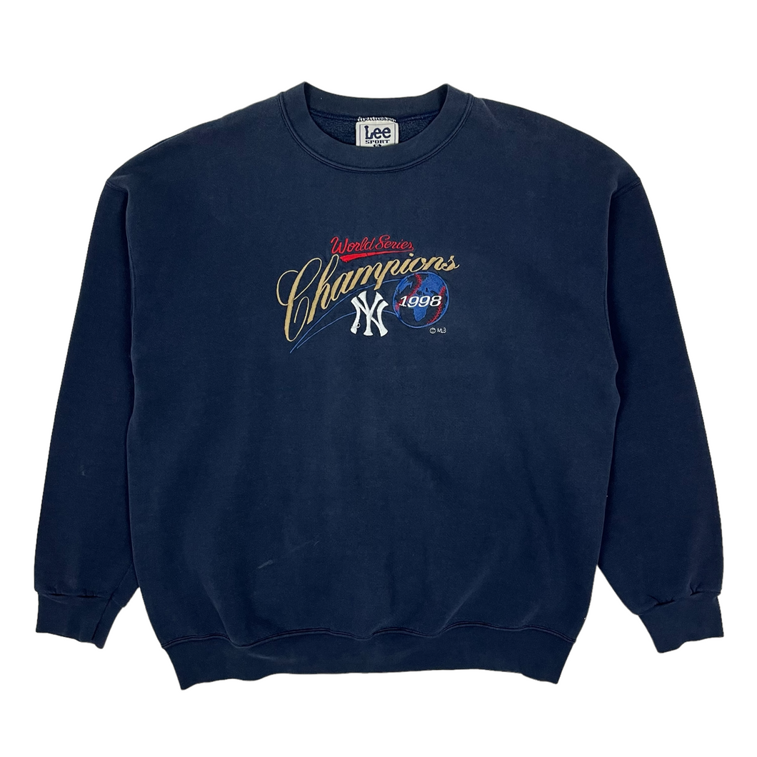 1998 New York Yankees Crewneck Sweatshirt - Size XL