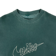 Load image into Gallery viewer, Nike Script Logo Swoosh Crewneck Sweatshirt - Size L
