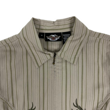 Load image into Gallery viewer, Women&#39;s Harley Davidson Zip Up Shirt - Size M
