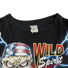 Load image into Gallery viewer, USA Thunder Wild Spirit All Over Lightening Print Tee - Size L/XL
