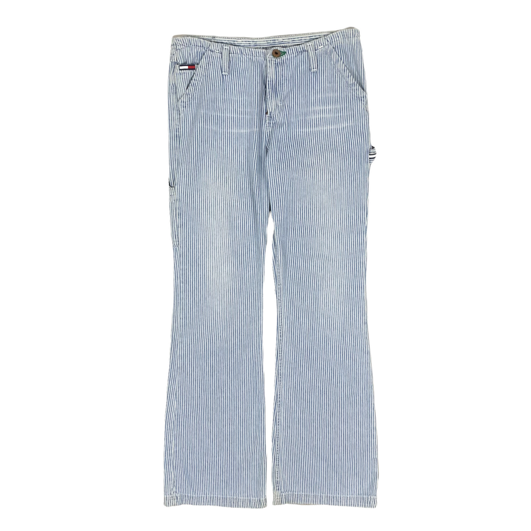 Women's Tommy Hilfiger Low Rise Carpenter Flared Denim Jeans - Size 29