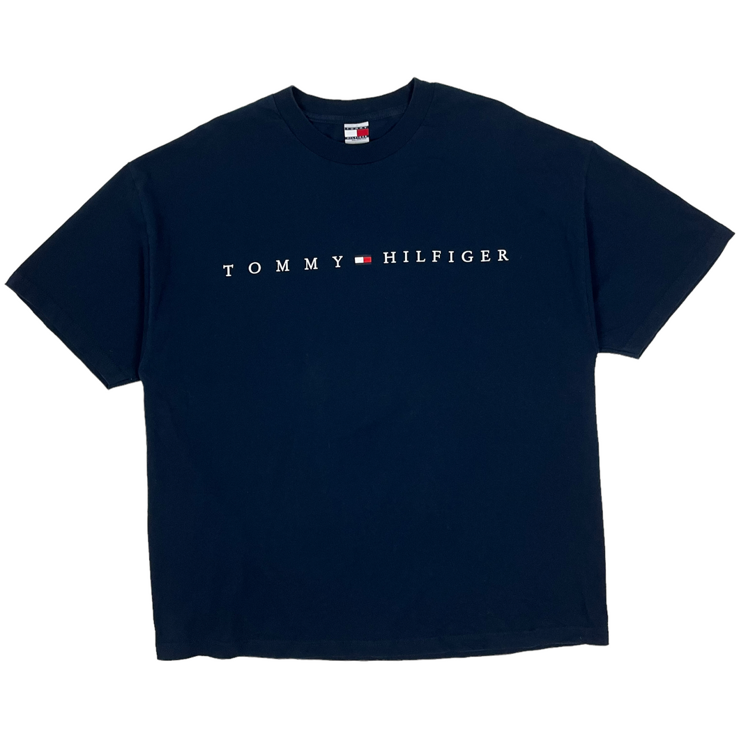 Tommy Hilfiger Spellout Tee - Size XXL