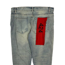 Load image into Gallery viewer, 424 On Fairfax Distressed Denim Jeans - Size 36&quot;
