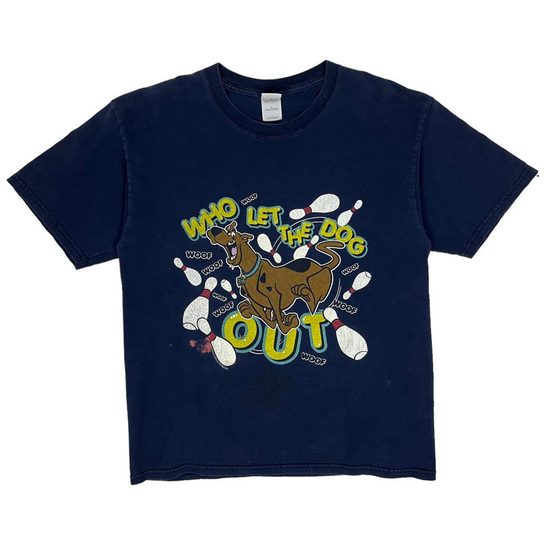 Scooby Doo Who Let The Dog Out Tee - Size L