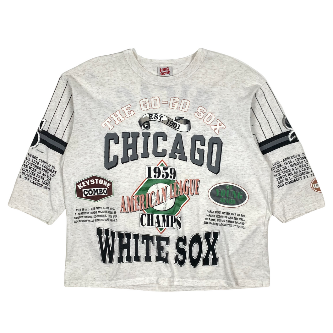 1992 Chicago White Sox Baseball Raglan - Size L
