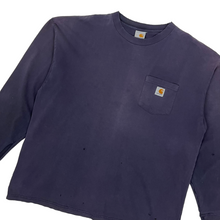 Load image into Gallery viewer, Distressed Sun Baked Carhartt Long Sleeve - Size XL
