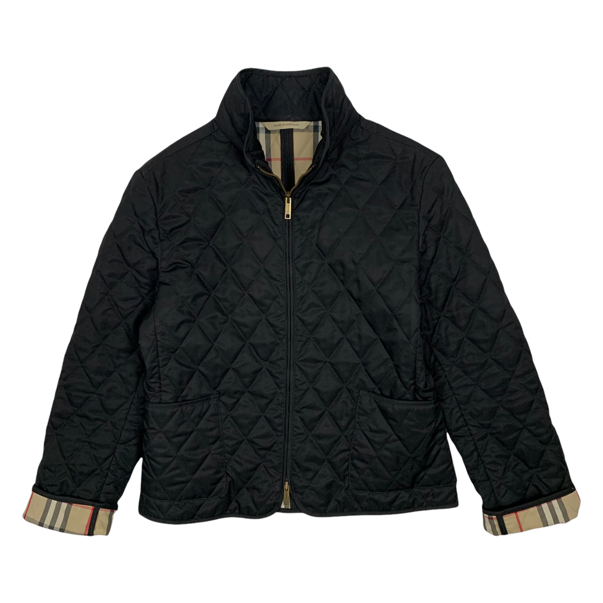Women's Burberry London Quilted Jacket Size M – Snafu Studios