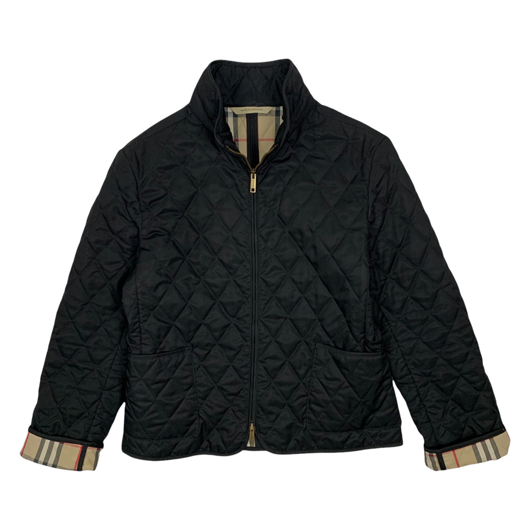 Women's Burberry London Quilted Jacket - Size M