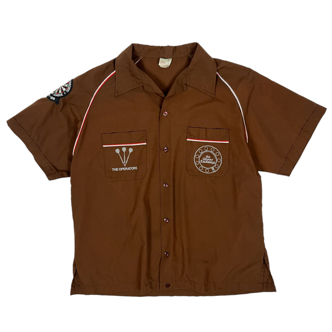 1988 Toronto Dart Club Button Shirt - Size L