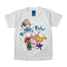 Load image into Gallery viewer, Women&#39;s 1998 Rugrats Rule! Baby Tee - Size XS

