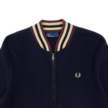 Load image into Gallery viewer, Fred Perry Knit Sweater Jacket - Size L
