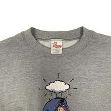 Load image into Gallery viewer, Eeyore Under The Weather Crewneck Sweatshirt - Size L
