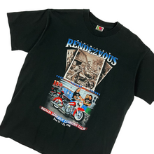 Load image into Gallery viewer, 1996 Harley Davidson Rendezvous Biker Tee - Size XL
