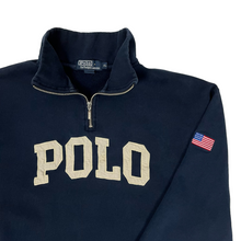 Load image into Gallery viewer, Polo By Ralph Lauren Arc Logo Quarter Zip Pullover - Size XL
