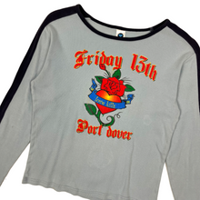 Load image into Gallery viewer, Women&#39;s Friday The 13TH Biker Long Sleeve Shirt - Size L
