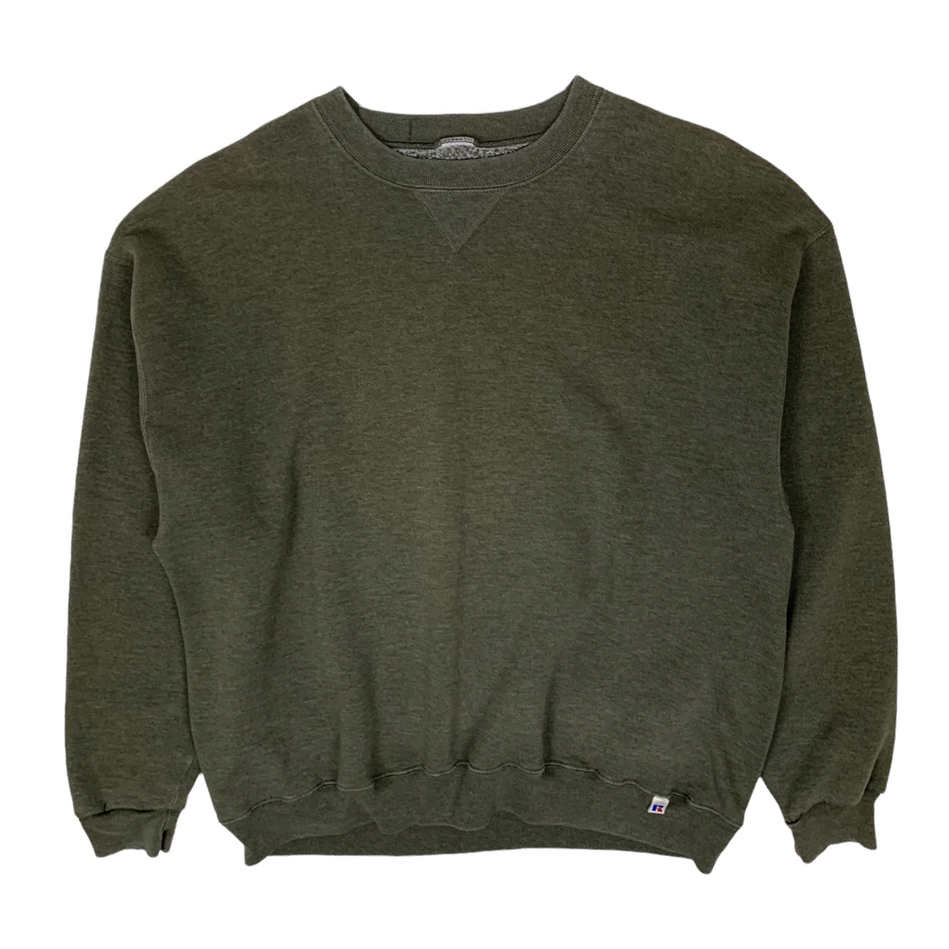 Russell Blank Crewneck Sweatshirt - Size L