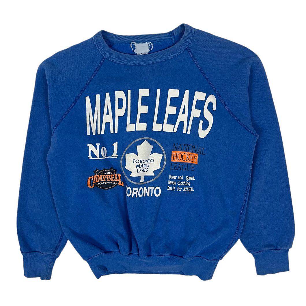 1989 Toronto Maple Leafs Crewneck Sweatshirt - Size S