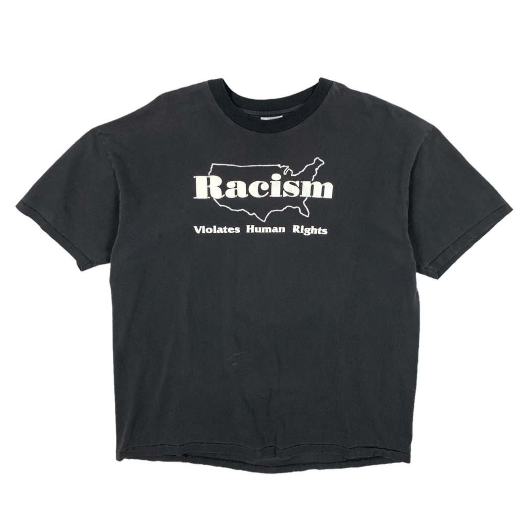 1994 Racism Violates Humans Rights Tee - Size XL