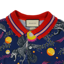 Load image into Gallery viewer, Gucci Space Animals Knit Polo - Size S
