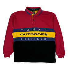 Load image into Gallery viewer, Tommy Hilfiger Outdoors Knit Long Sleeve Polo - Size L/XL
