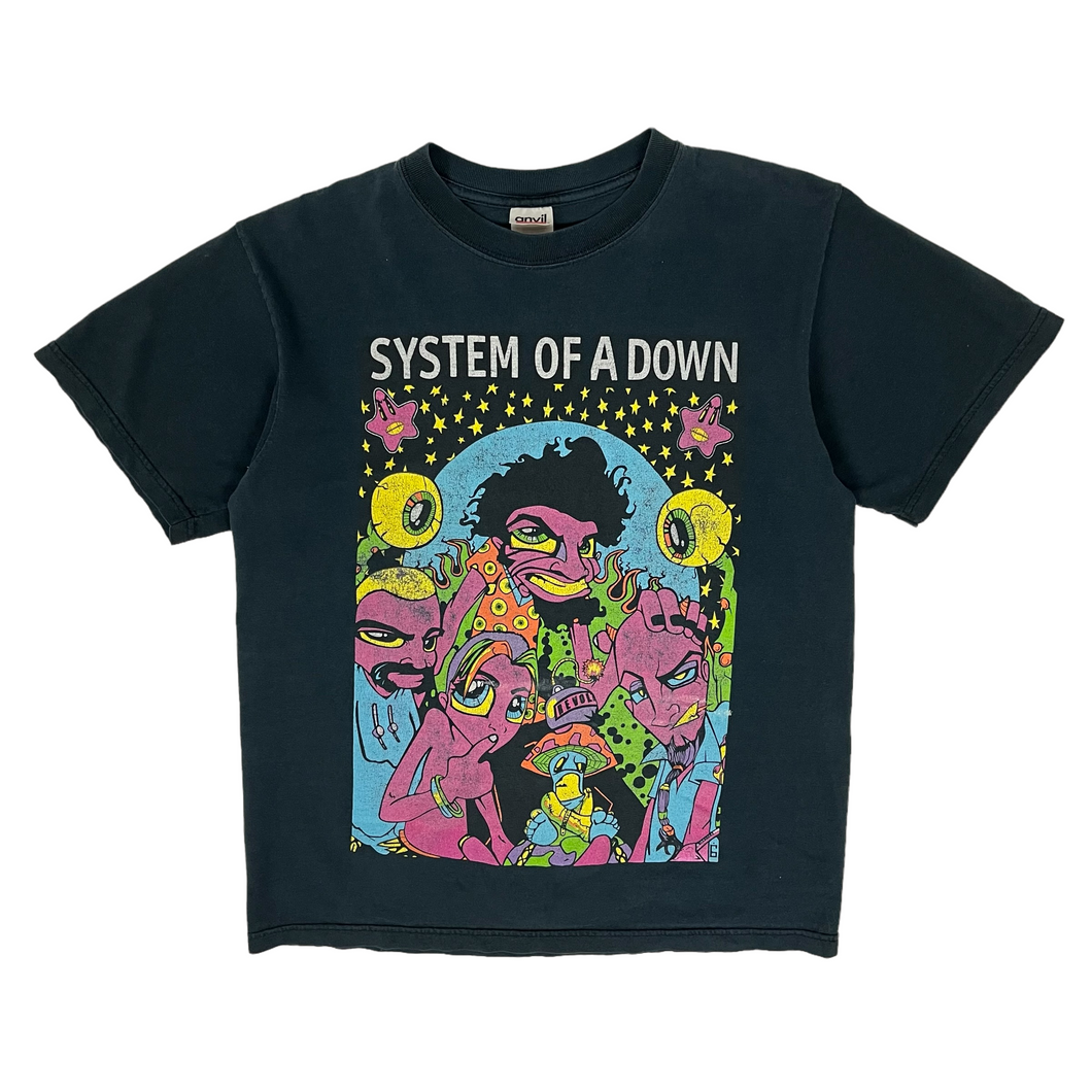 System Of A Down Psychedelic Mushroom Tee - Size M