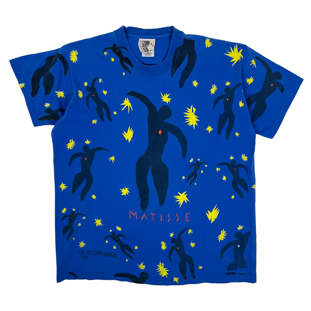 1994 Henri Matisse Icarus All Over Print Art Tee - Size XL