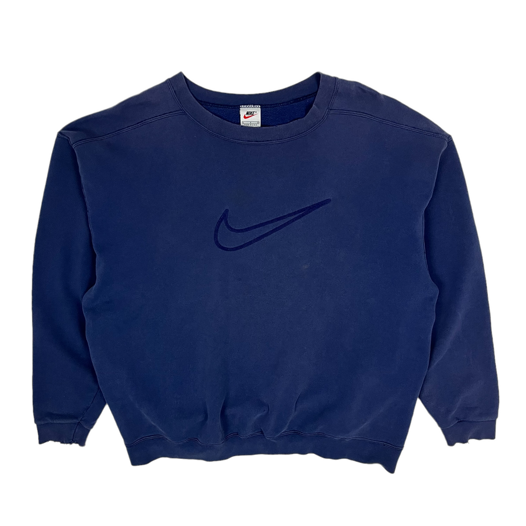 Nike Big Swoosh Crewneck Sweatshirt - Size L