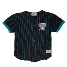 Load image into Gallery viewer, Anaheim Mighty Ducks Pinstripe Baseball Jersey - Size S
