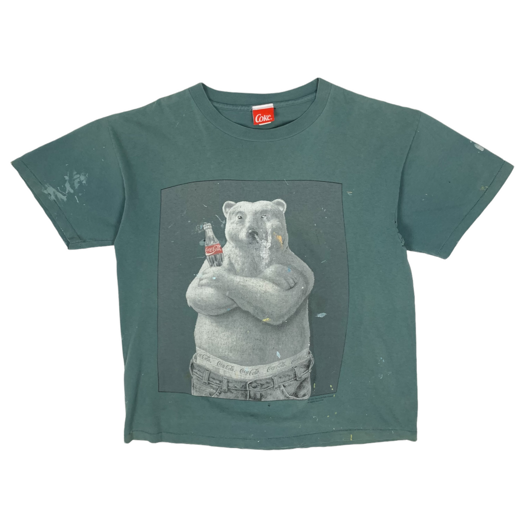 1993 Coca-Cola Polar Bear Painters Tee - Size L