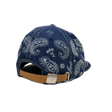 Load image into Gallery viewer, True Religion Denim Paisley Strapback Hat - Adjustable
