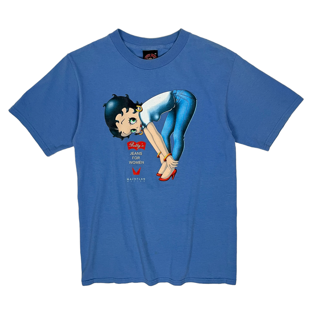 Betty Boop Jeans For Women Tee - Size L