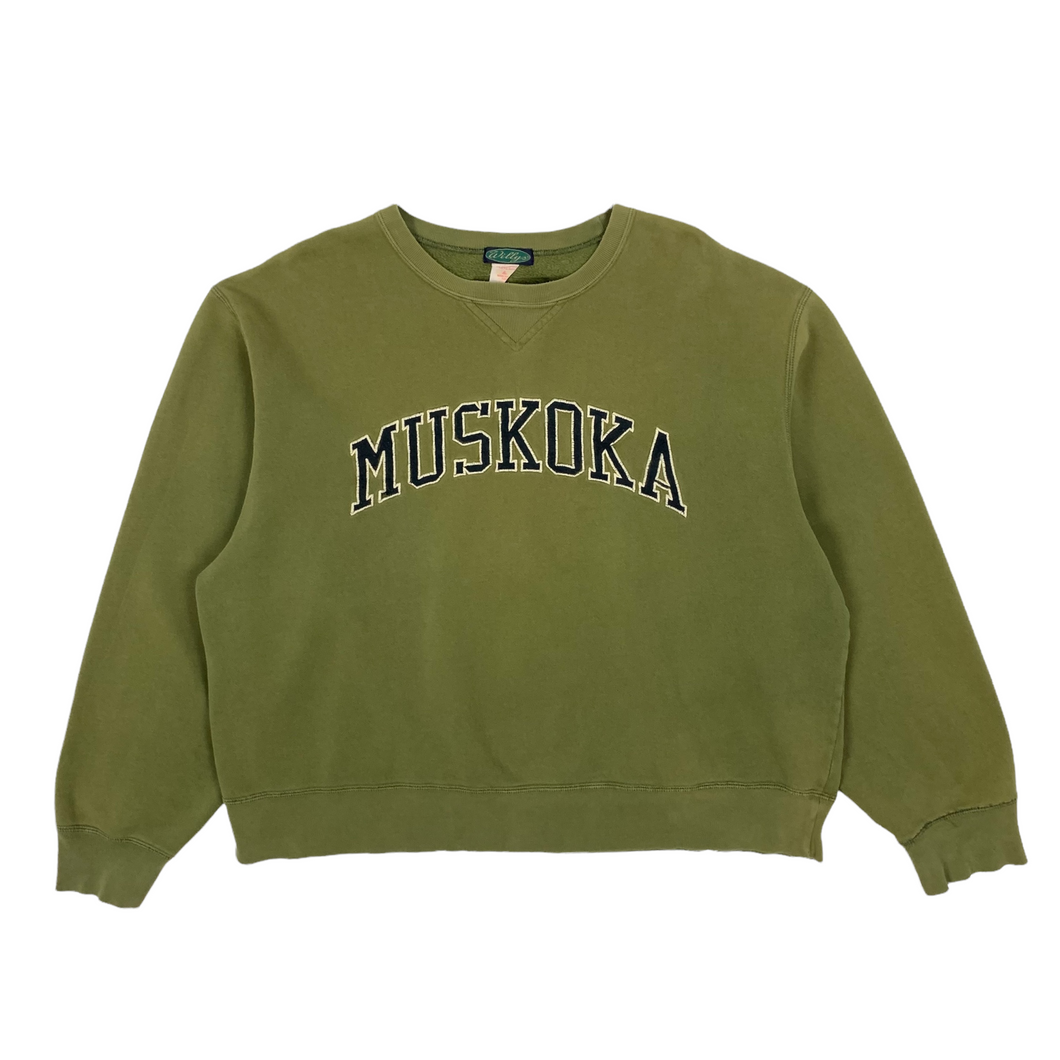 Earth Tone Muskoka Crewneck Sweatshirt - Size L