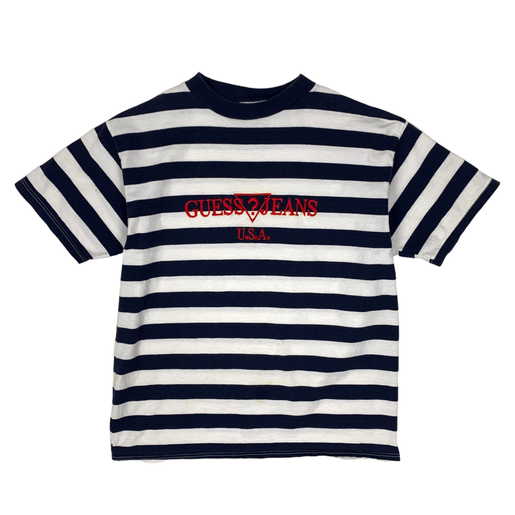 Guess Jeans U.S.A. Striped Tee - Size S/M