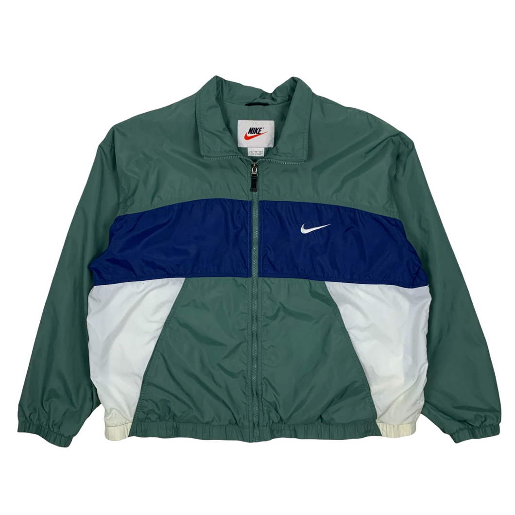 Nike Colorblocked Windbreaker Jacket - Size XL